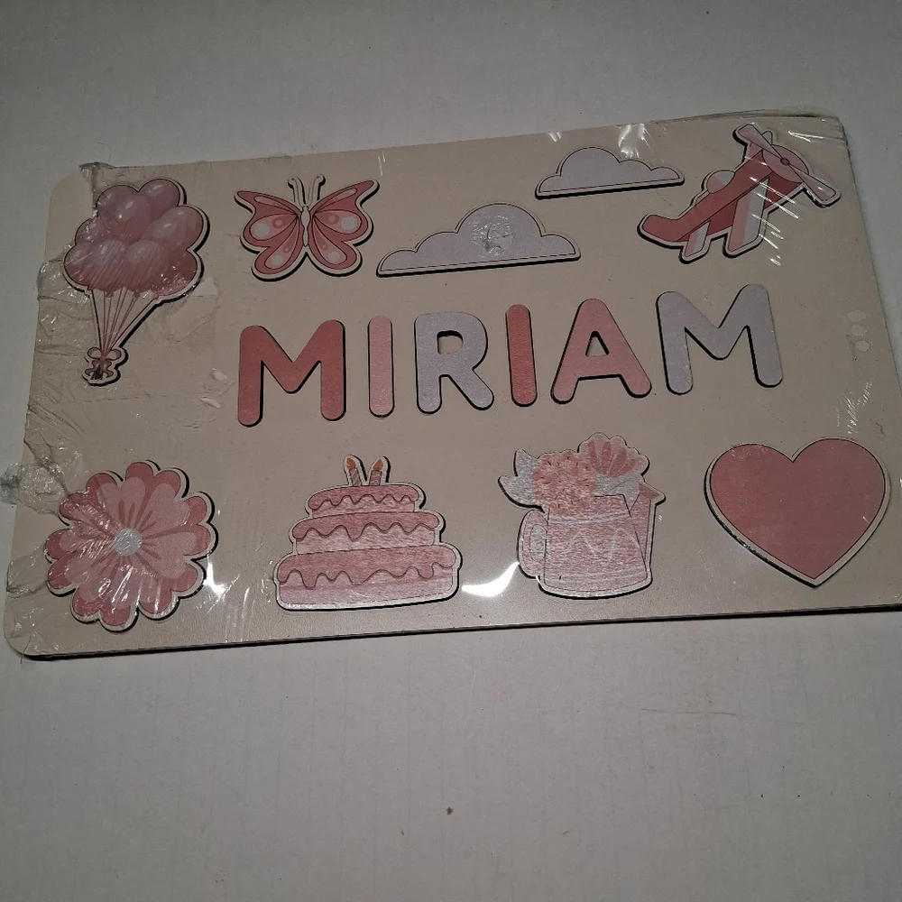 Miriam Name Wooden Puzzle